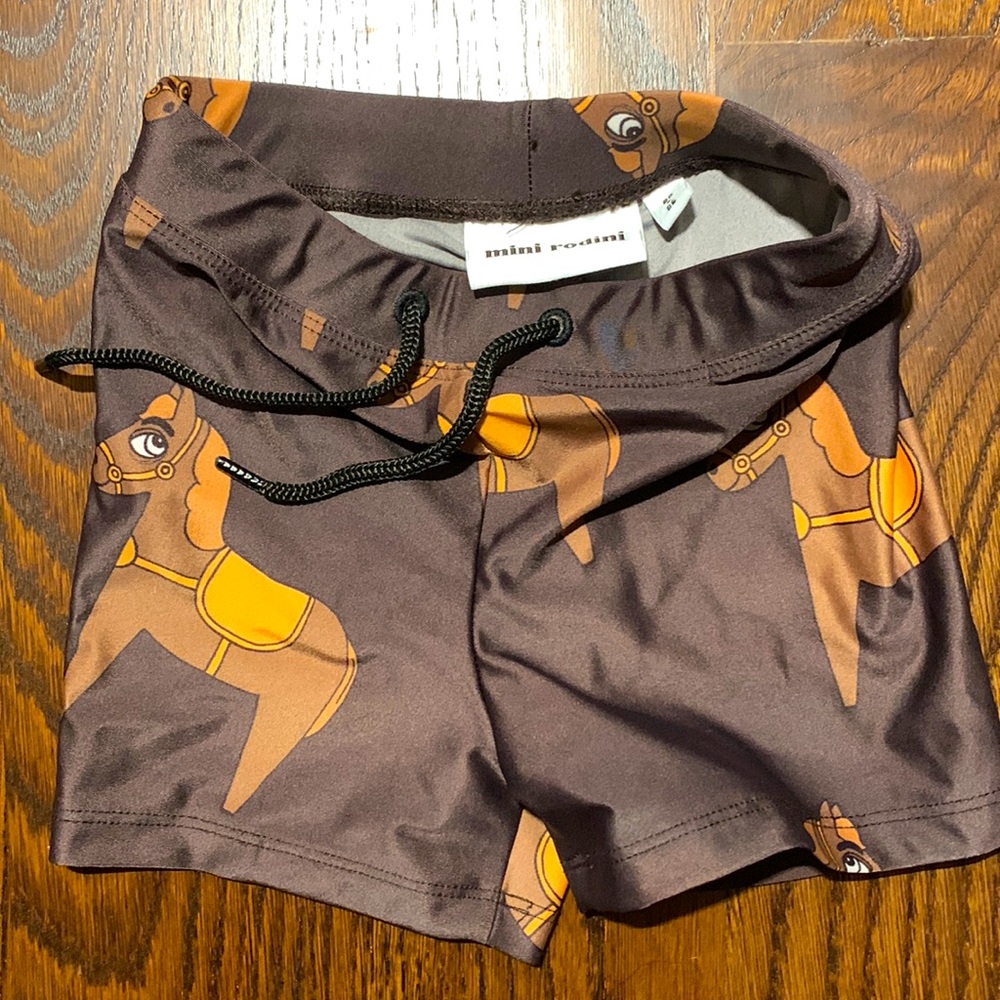 Mini Rodini baby swim shorts 12m